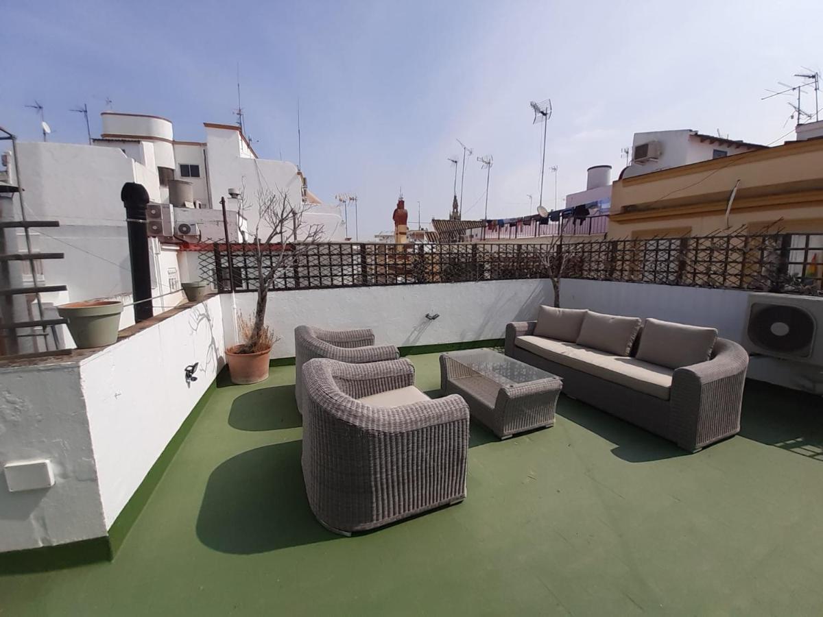 Champion Duplex Terrace And Garage Old Town 6 Pax Apartment Seville Luaran gambar