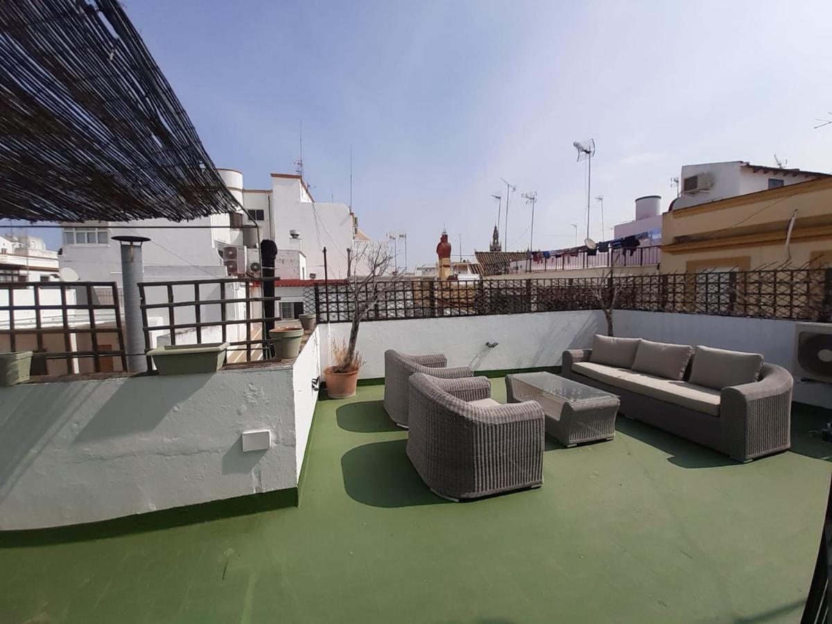 Champion Duplex Terrace And Garage Old Town 6 Pax Apartment Seville Luaran gambar