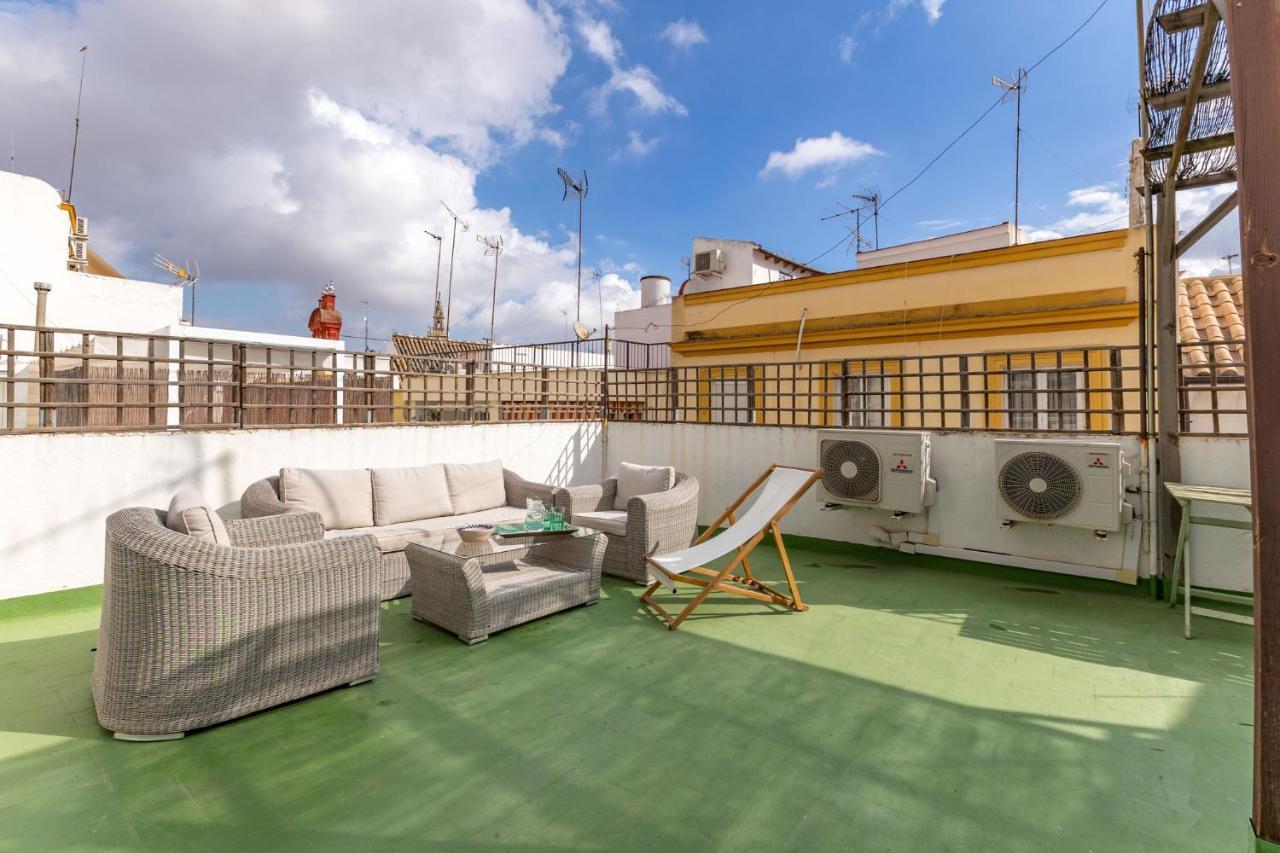 Champion Duplex Terrace And Garage Old Town 6 Pax Apartment Seville Luaran gambar